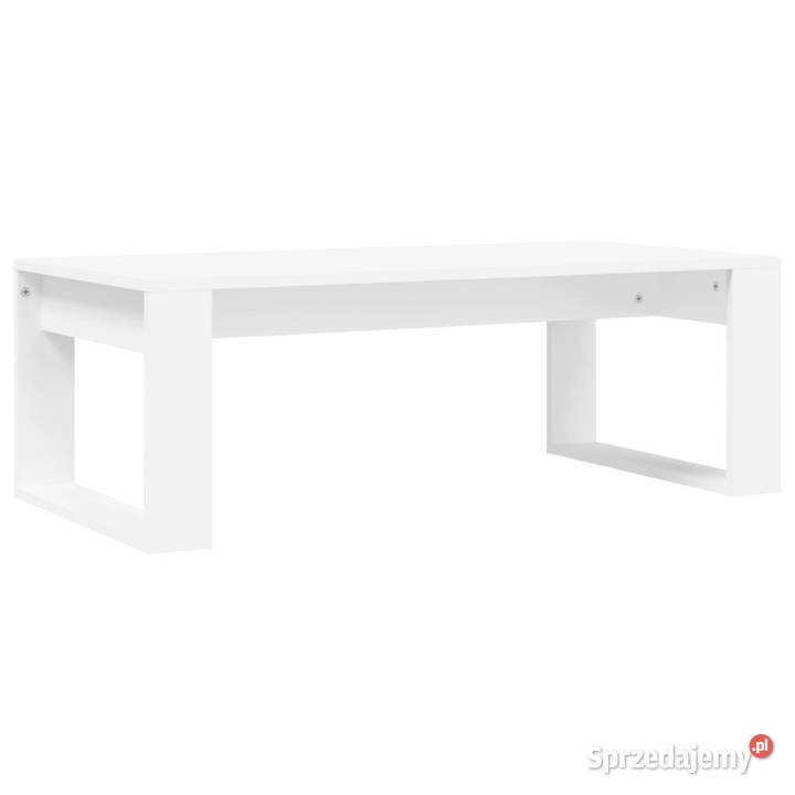 Stolik kawowy biały 102x50x35 materiał Warszawa sprzedam