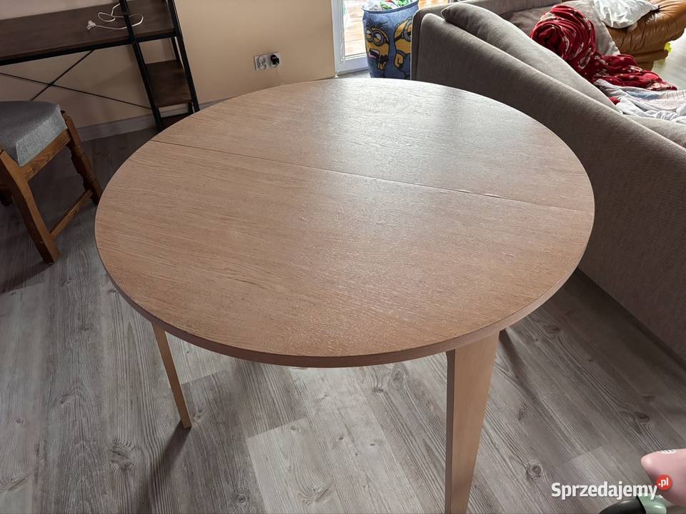 Stół Argo z 4 krzesłami dębowy Sobków