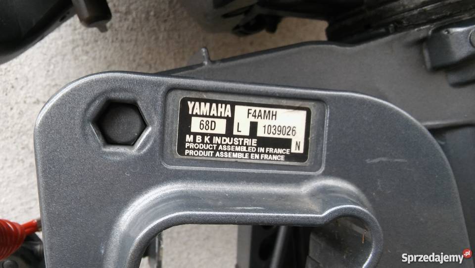 Silnik zaburtowy YAMAHA F4AMH prod 2005 zachodniopomorskie sprzedam
