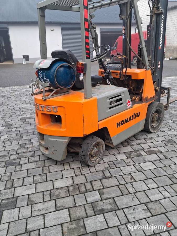 Wózek widłowy komatsu toyota Trzyciąż