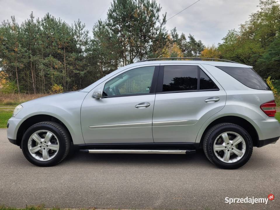 ładny MERCEDES ML W164 kurtyny powietrzne łódzkie Bełchatów