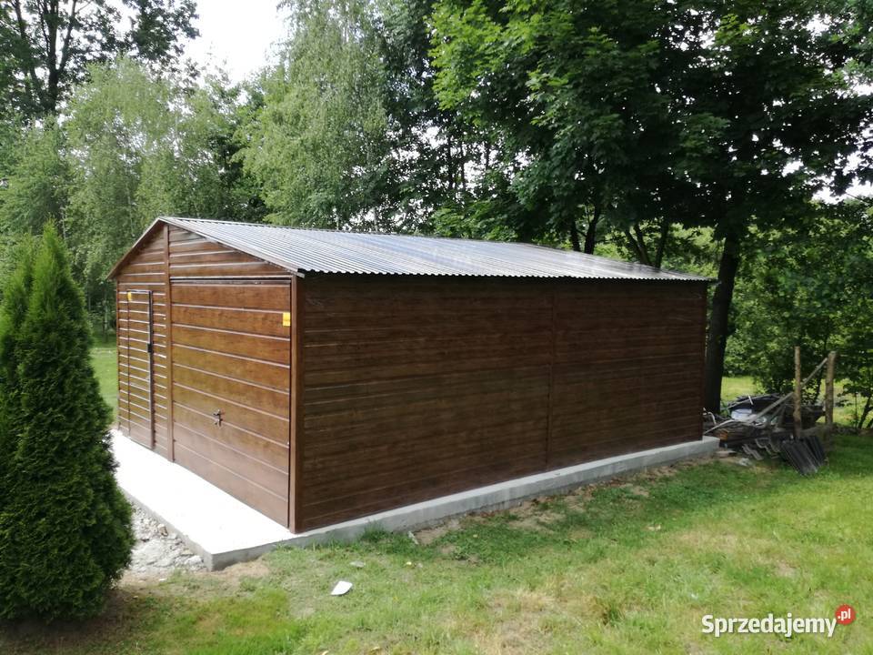 Drewnopodobny Blaszak Blaszany Garaż  Garaże 390zł/m2 Pułtusk