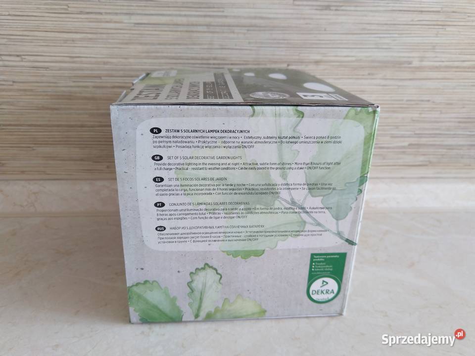 NAJTANIEJ Lampki Solarne Dekoracyjne Lampy