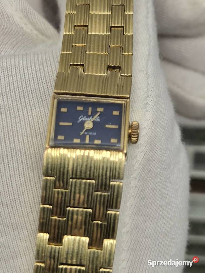 Elegancki zegarek damski Glashutte Chorzów