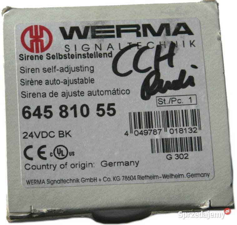 Syrena Werma Signaltechnik 64581055 KombiSIGN71 Szczerbice