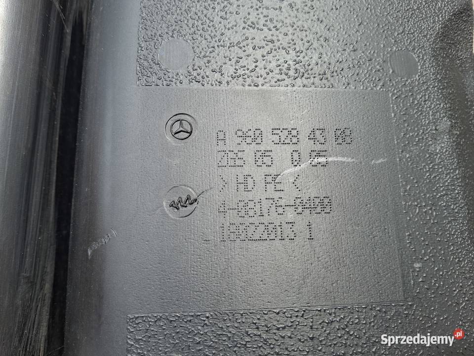 MERCEDES ACTROS MP4 KOMIN RURA WLOT POWIETRZA