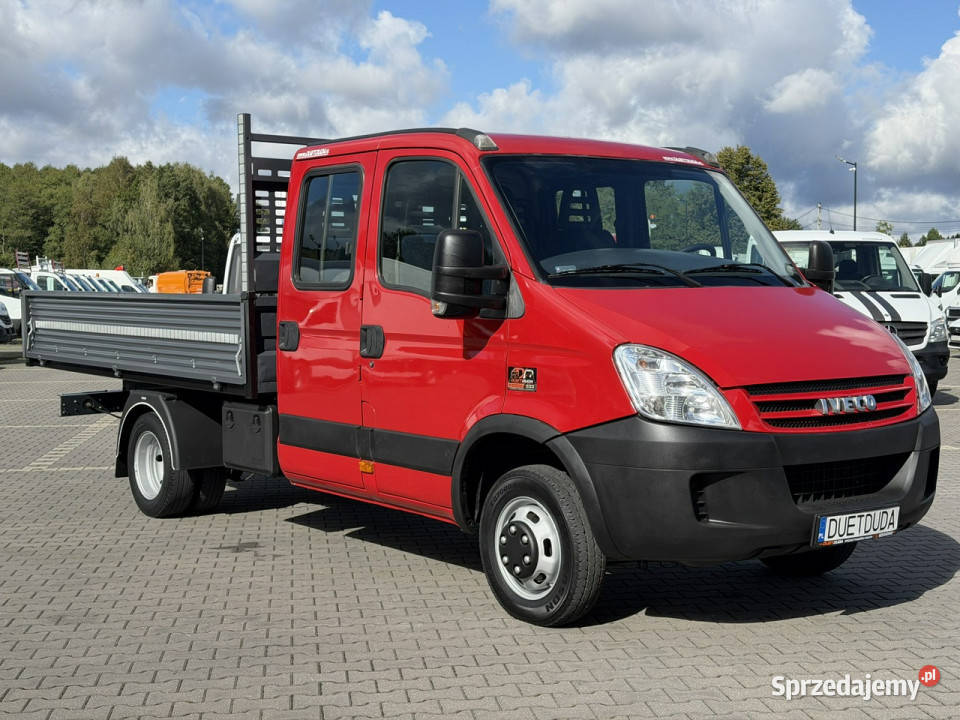 Iveco Daily 35C10 DMC 35t Kat B Doka Brygadówka świętokrzyskie Widełki