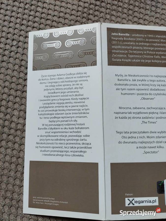 Nieskończoności John Banville Kraków