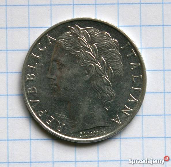 100 LIRÓW 1973 WŁOCHY Piszczac sprzedam