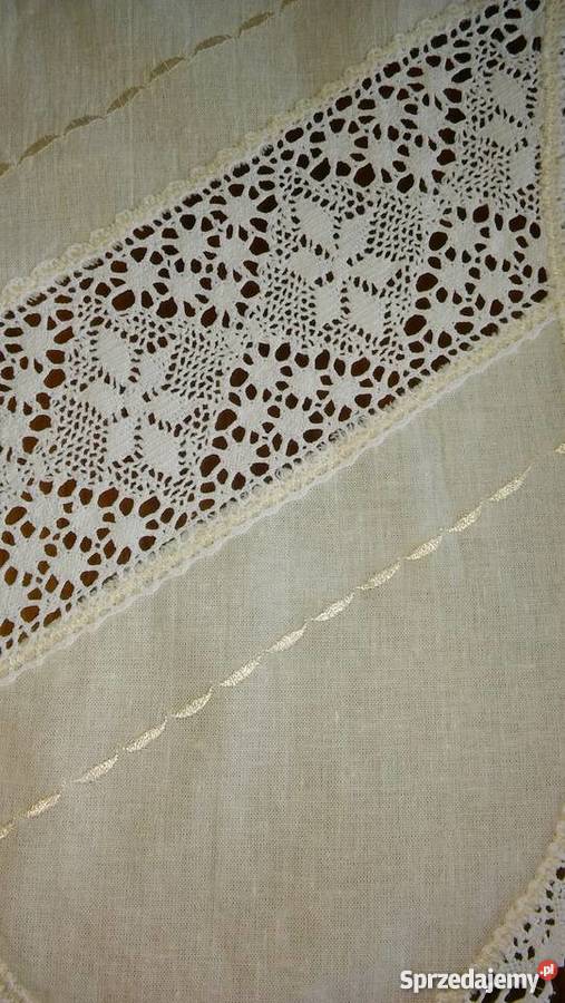 haft koronka serwetka serweta cudna rękodzieło Gdańsk
