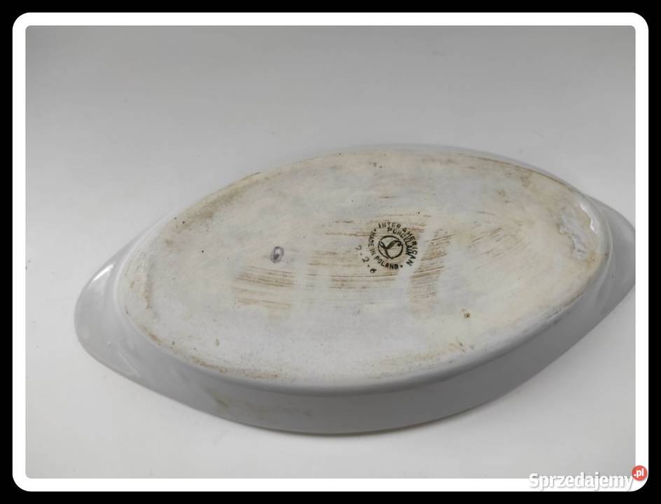 Półmisek 24 x 12 Lubiana kwiatki Płock