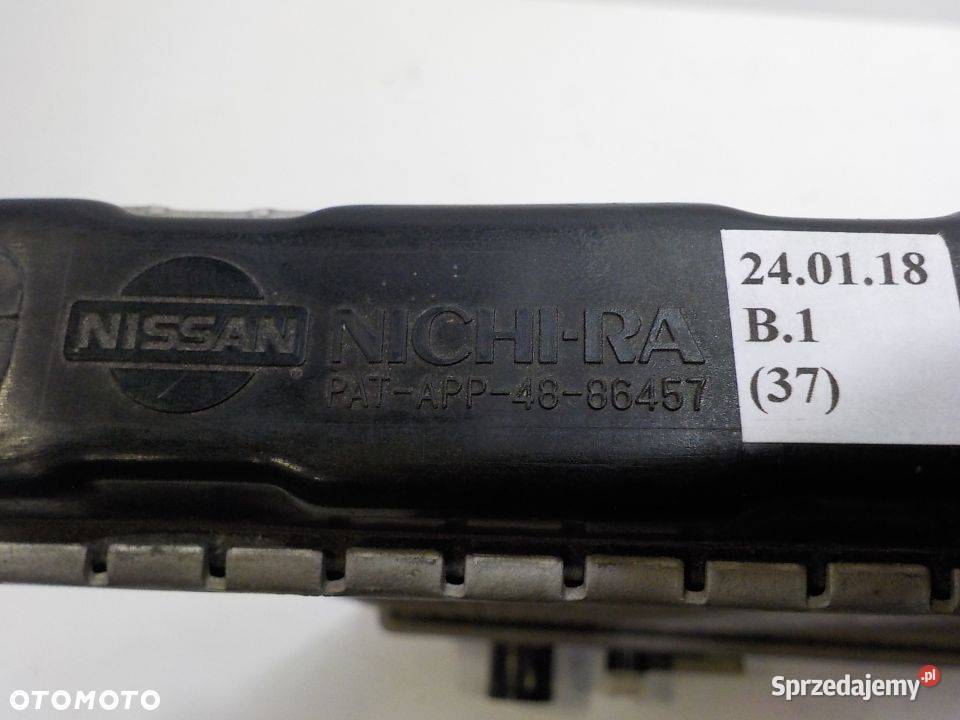 CHŁODNICA WODY NISSAN STANZA 9092 24L 4886457 Nowy Tomyśl