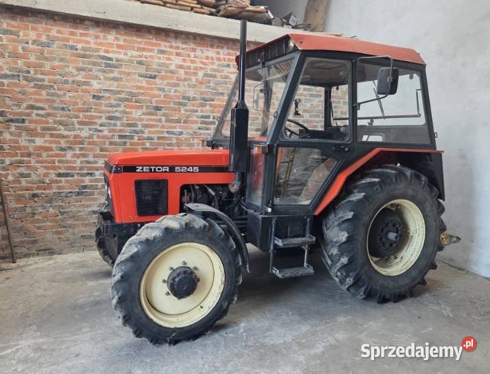Ciągnik Rolniczy Zetor 5245 4x4 5470MTG Zadbany łódzkie