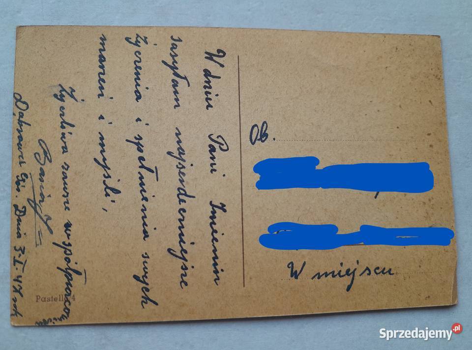 Stare kartki pocztowe pocztówki okolicznościowe Dąbrowa Górnicza