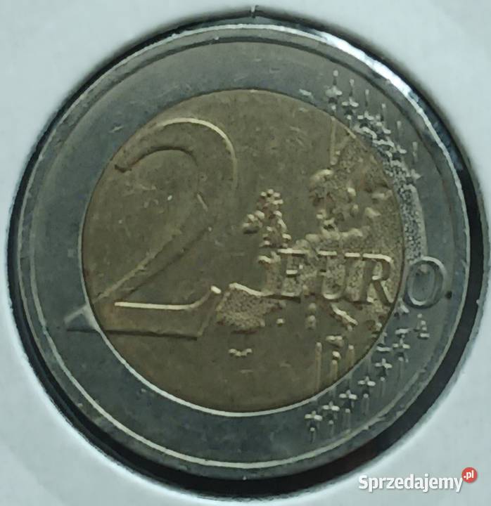 2 Euro Francja 2012 r 10 lat Euro w obiegu Numizmatyka Konin