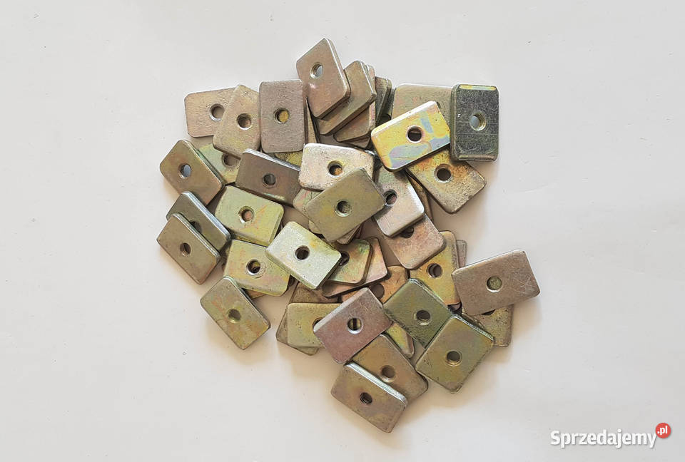Płytka stalowa z gwintem M5 blaszka nakrętka dolnośląskie Legnica sprzedam