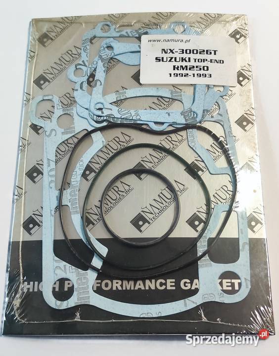NAMURA KOMPLET USZCZELEK TOPEND NX30026T SUZUKI śląskie Zabrze