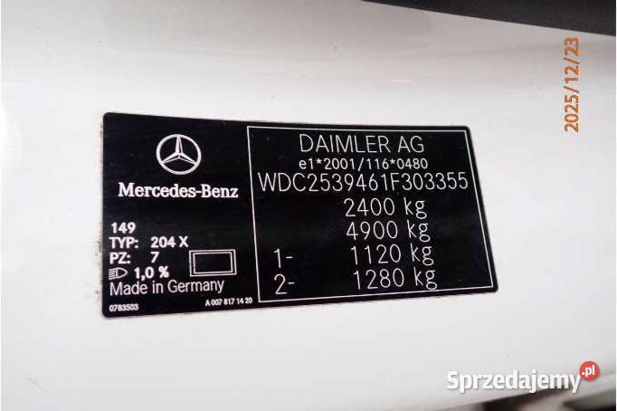 MERCEDESBENZ GLC 2017 199100 ccm 211 Warszawa