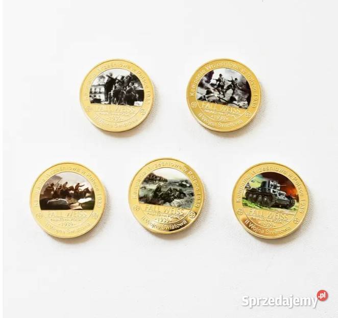 Kolekcjonerski zestaw monet medali Warszawa sprzedam