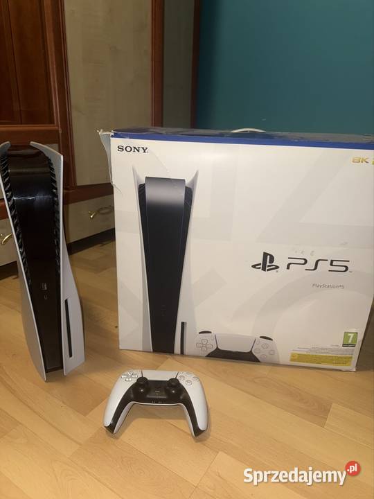 PlayStation 5 5 z napędem 825GB pad z efektem Pozostałe