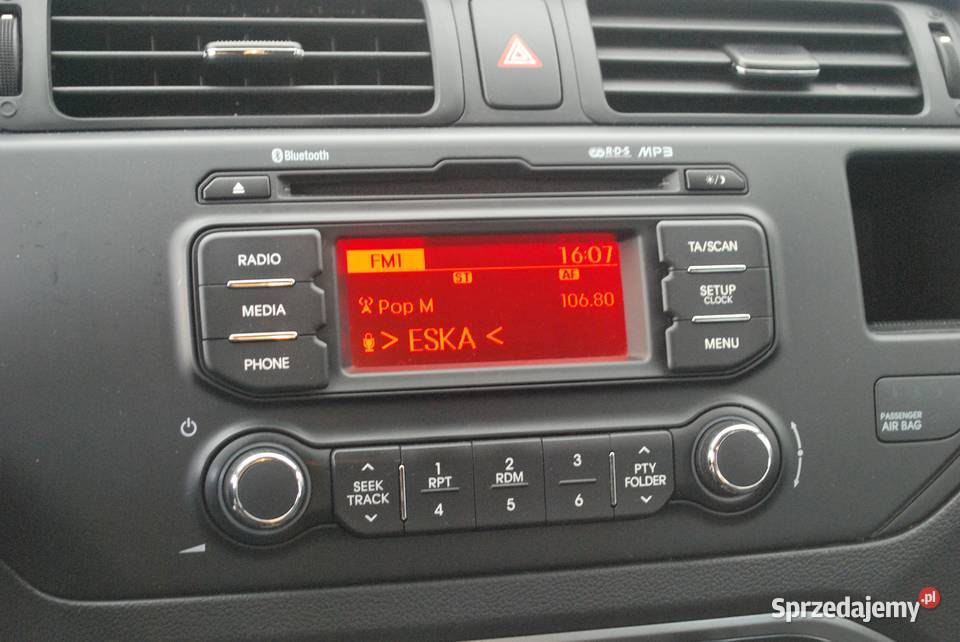 Kia Rio 12 Benzyna 86 Klima Bluetooth Alufelgi Nowy Sącz