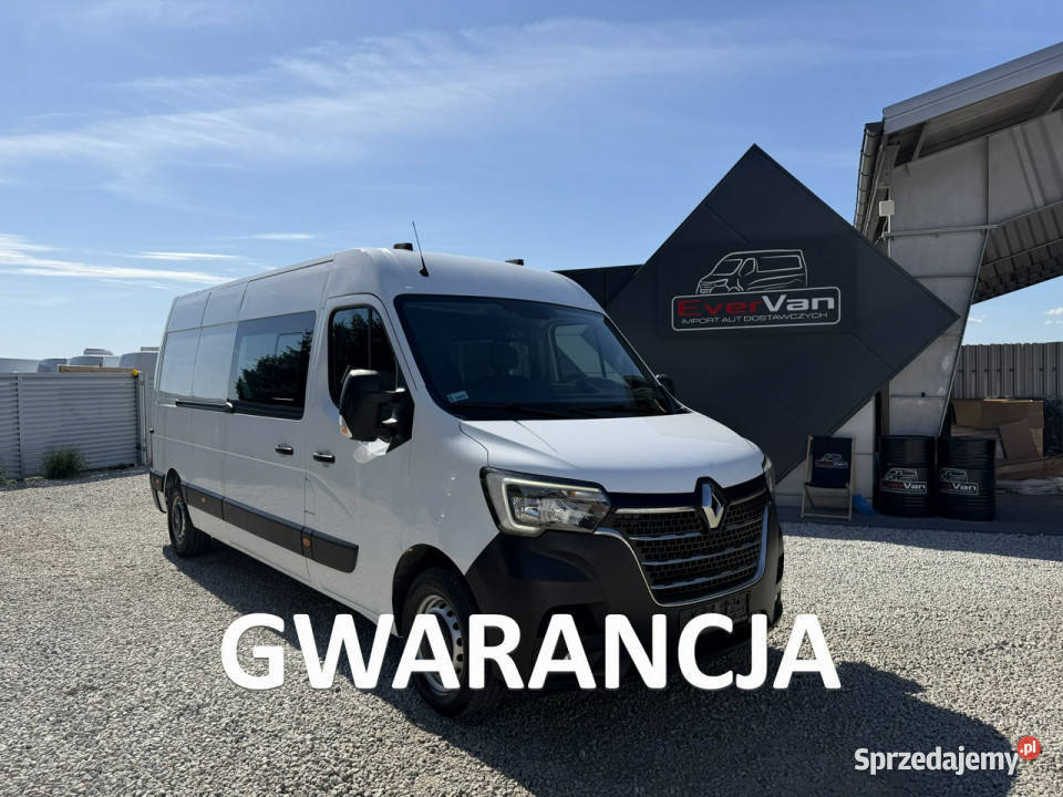 Renault Master L3H2 7 osobowy brygadówka lift Warszawa