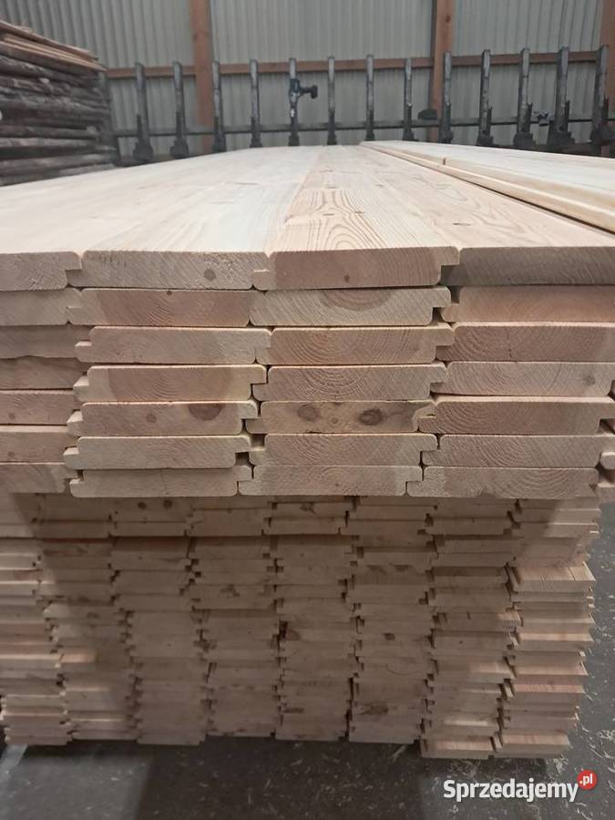 Deska na zakladke sosnowa elewacyjna wielkopolskie Grodziec