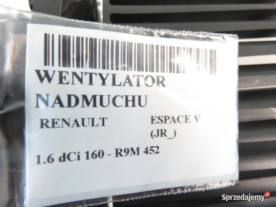 DMUCHAWA RENAULT ESPACE V T911738 T954061B