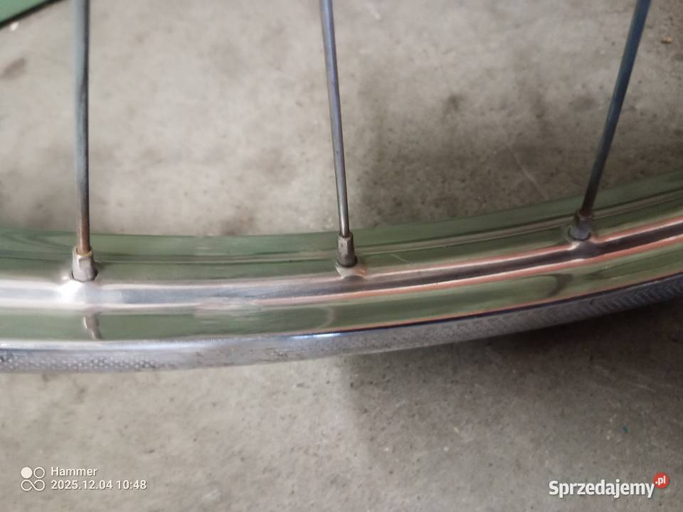 Koło 28 z nierdzewki hamulec bębnowy lubuskie Ciosaniec