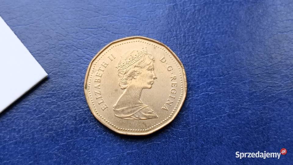 Stare monety 1 dolar 1987 Kanada Numizmatyka Lesko