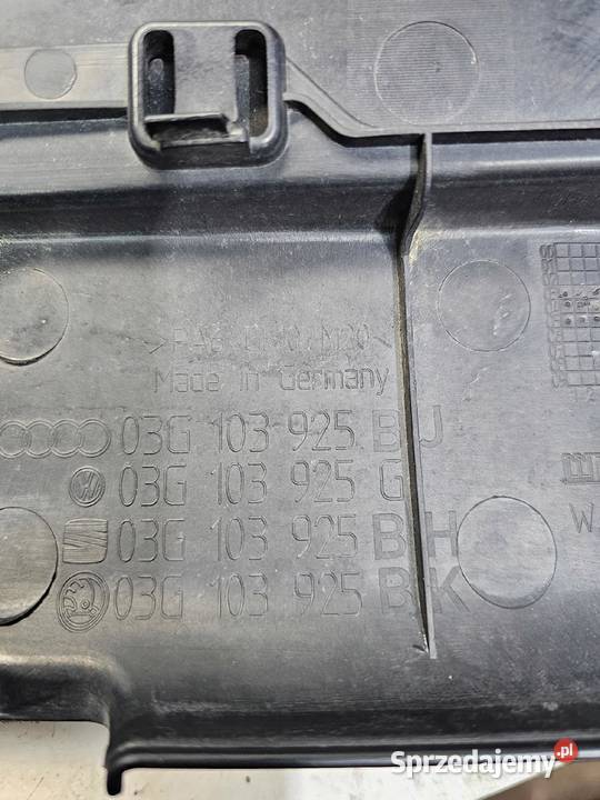 OSŁONA POKRYWA SILNIKA VW AUDI 19 TDI osobowe Przystajń sprzedam