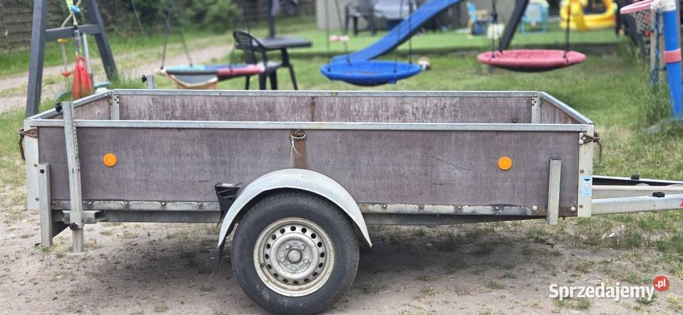 Przyczepa trebbiner niemiecka dmc 750 wół Lubsko