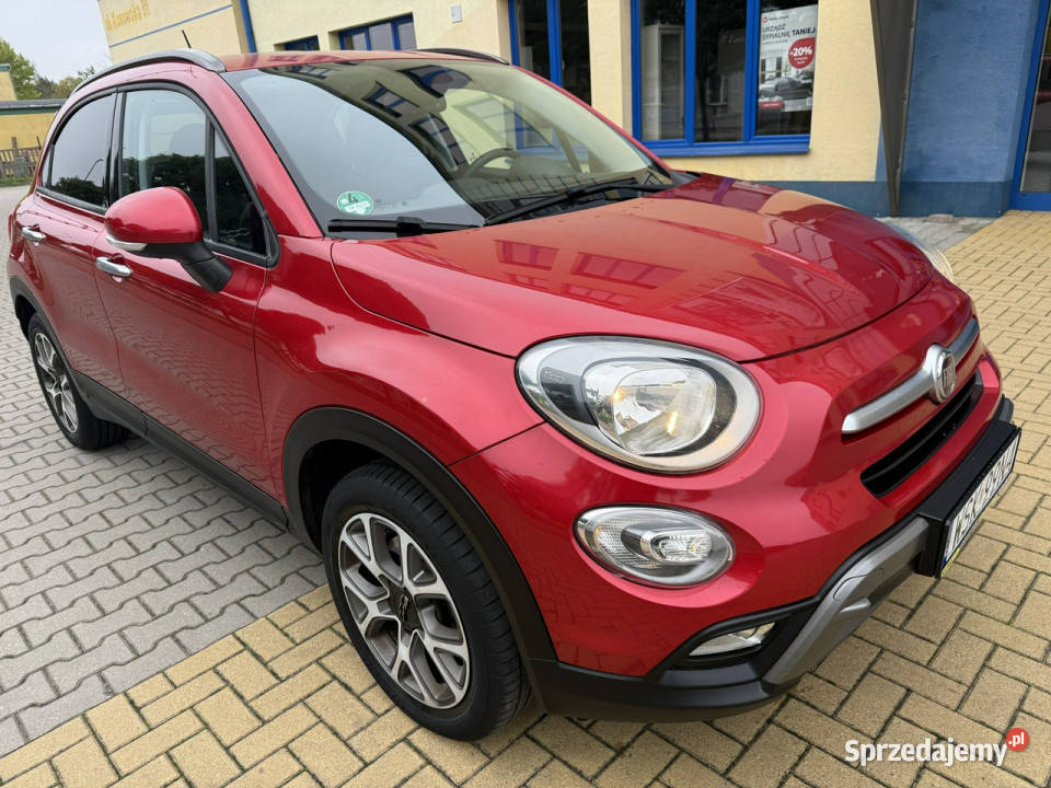 Fiat 500x Fiat 500X 14T 2017r Climatronic asystent pasa ruchu Sokołów Podlaski