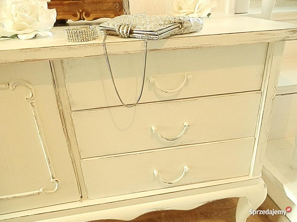komoda ludwik szafka rtvshabby chicprowansja Lubin