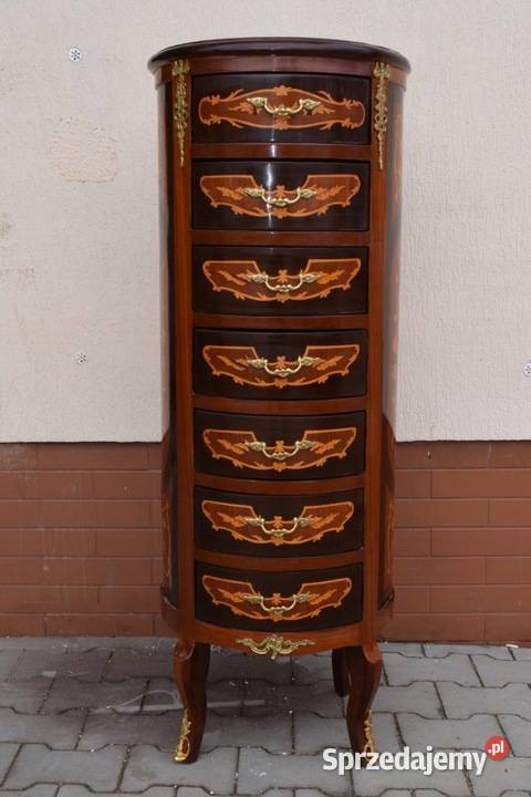 komoda SIEDMIODNIÓWKA okrągła szafa 7 dni barok małopolskie Kraków