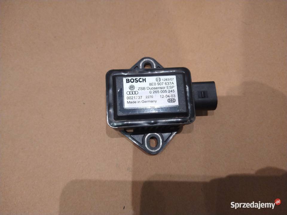 ModułCzujnikSensor ESP VwSeatAudiSkoda 8E0 907 Części małopolskie Radziszów