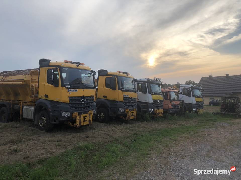Mercedes Axor 4x4 1824 euro5 2011 piaskarka Ropczyce sprzedam