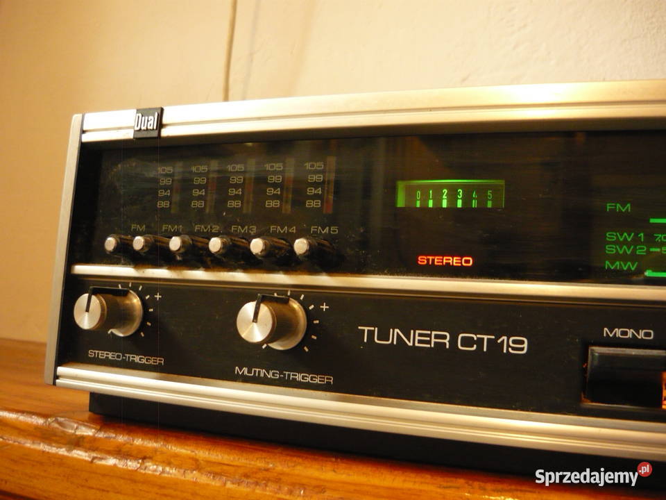 Wzmacniacz i tuner Dual klasyk lata 70teŁadny i Wrocław sprzedam