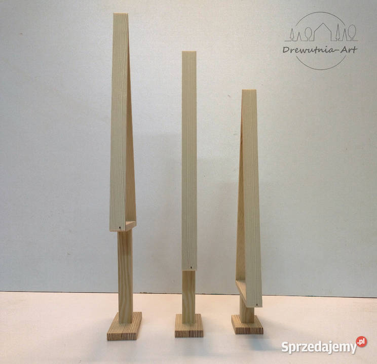 Choinki Drewniane Baza Do Ozdabiania 3 Wysokość Kielce sprzedam