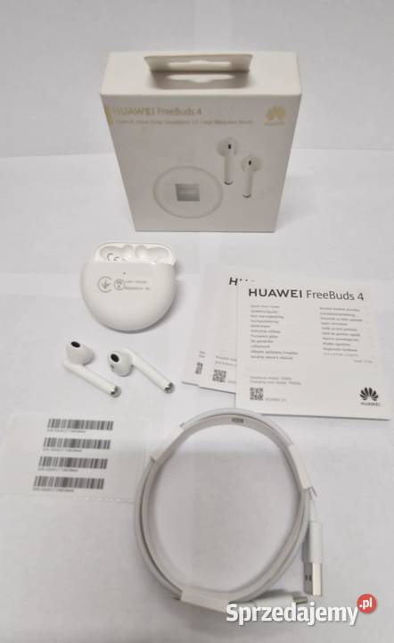 Słuchawki Bluetooth HUAWEI FreeBuds 4 Biały