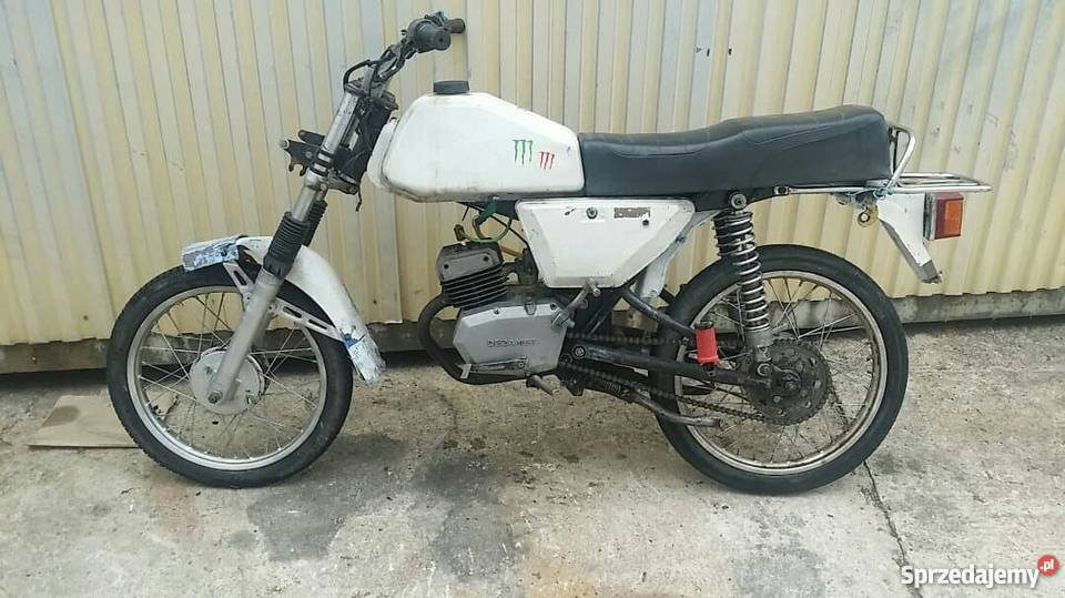 Romet chart 50 brak kwitu uszkodzony całość akryl Tumlin-Dąbrówka