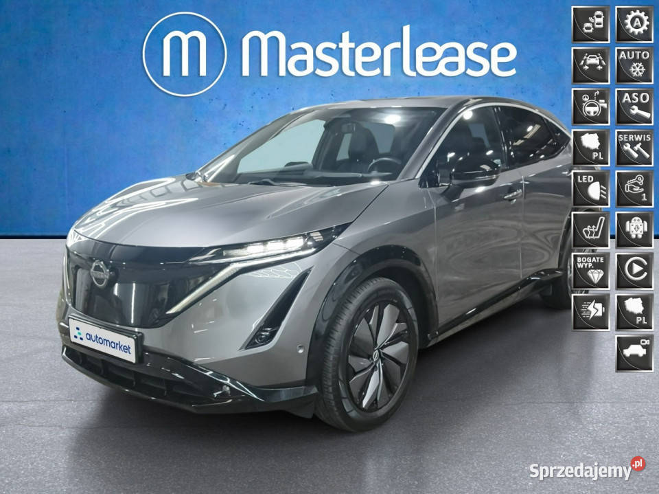Nissan Ariya 87kWh Evolve Z Polskiego Salonu czujnik deszczu Warszawa sprzedam