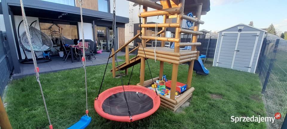Plac zabaw duży Huśtawki