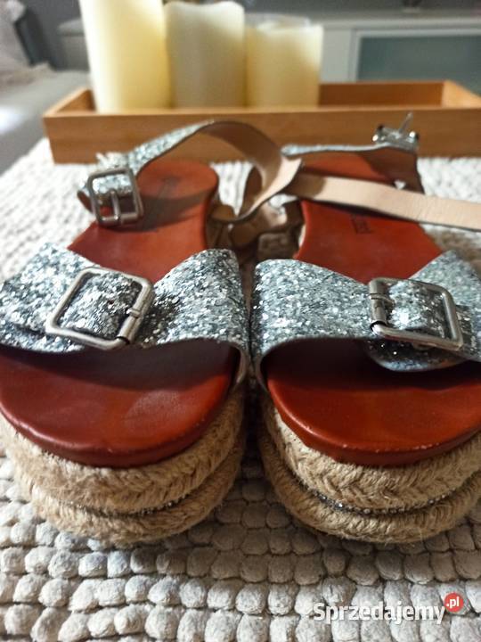 brokatowe sandały Częstochowa