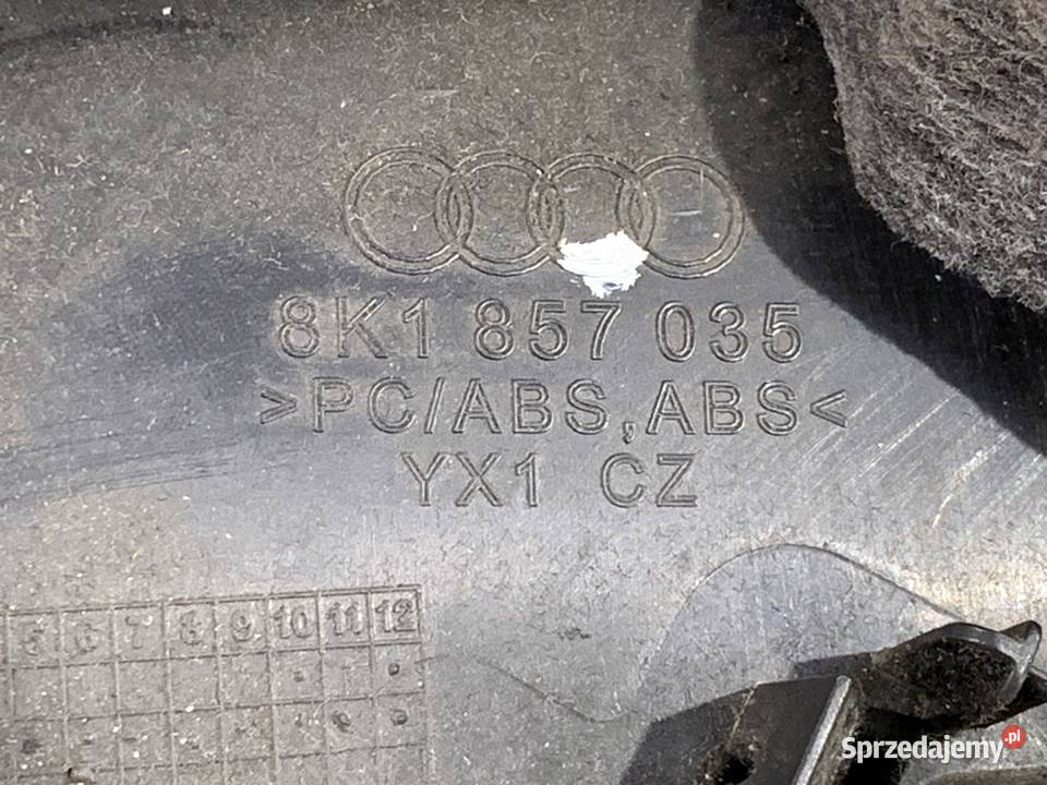 SCHOWEK PASAŻERA AUDI A5 8T SportowyCoupe 0717 osobowe