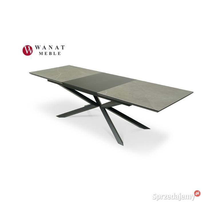 Stół spiek kwarcowy rozkładany 200280x100 GREY