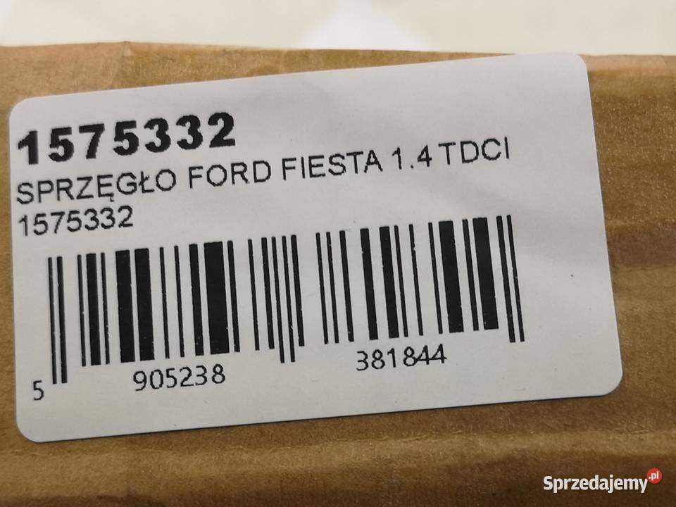 DOCISK SPRZĘGŁA FORD FIESTA V 14 TDCI 20012010 osobowe