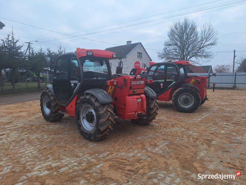 Ładowarka teleskopowa Manitou 634120 jcb Manitou podlaskie Łomża sprzedam