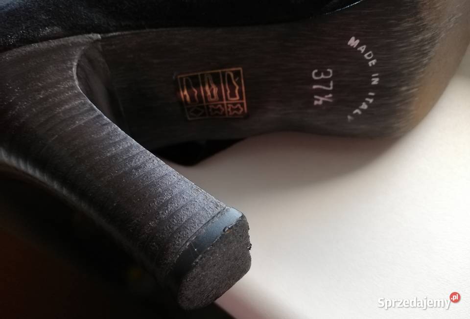 Eleganckie skórzane kozaki Jane Shilton 375 38 Zakole-Wiktorowo sprzedam