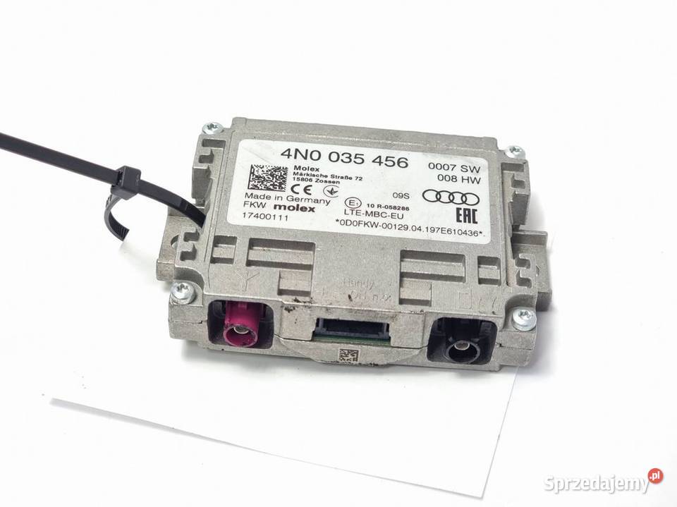 MODUŁ AUDI A4 B9 4N0035456 WZMACNIACZ ANTENY Lipno